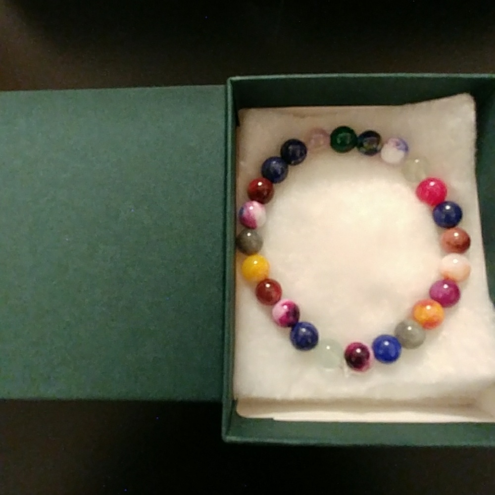 🔥CLEARANCE! Mixed Multi Stone Bracelet - Picture 7 of 8